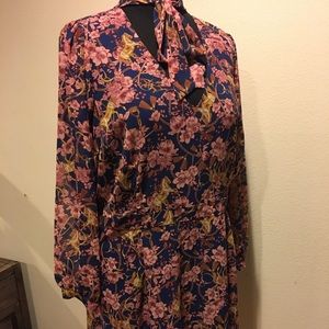 ModCloth Floral Dress, Size 22